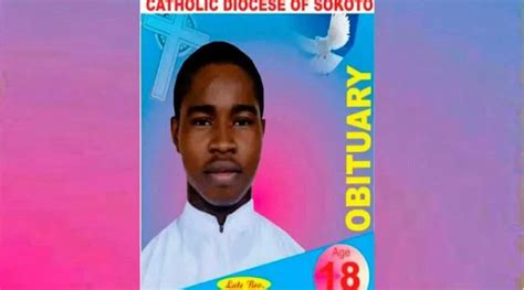 Cristãos Homenageiam Seminarista Nigeriano Assassinado