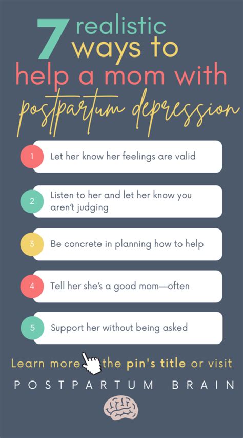 How To Encourage Someone With Postpartum Depression Efficacious