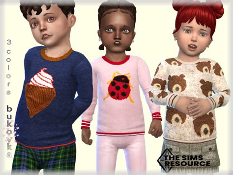 Toddler Sweater By Bukovka At Tsr Sims 4 Updates