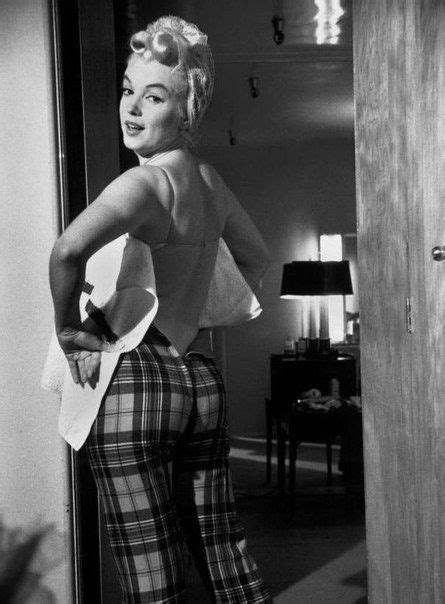 Vintage Celebs In A Plethora Of Plaid Rare Marilyn Monroe Marilyn