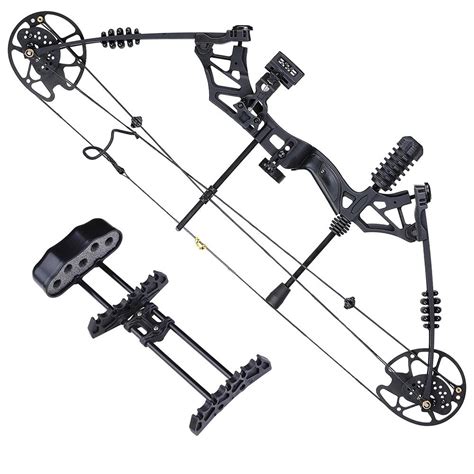 AW Pro Compound Right Hand Bow Kit W 12pcs Carbon Arrow Adjustable 20