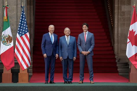Joe Biden Amlo Y Justin Trudeau Comparten Acuerdos Tras La Cumbre De