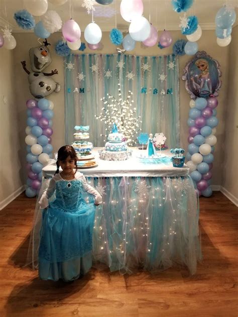 Frozen Birthday Party Elsa Birthday Party Frozen Themed Birthday Party Frozen Birthday Party