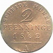 2 Pfennig - Frederick Günther - Schwarzburgo-Rudolstadt – Numista