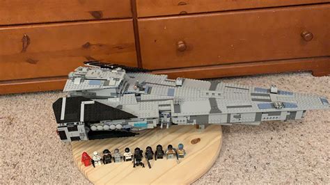 Lego Raider Class Corvette The Corvus Star Wars Custom Set Review