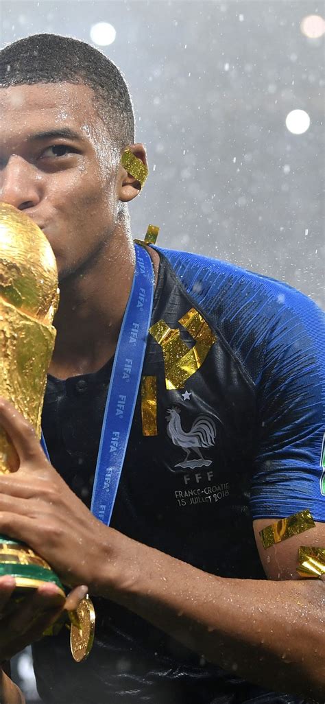 kylian mbappe celebrates fifa world cup win sony x iphone 11 wallpapers free download