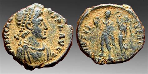 Eastern Roman Empire Bronze Æ3 Of Arcadius Ca 395 408 Ad
