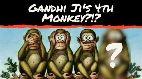 This Gandhi Jayanti Meet Gandhi Ji's 4th Monkey | Gandhi Jayanti Wishes ...