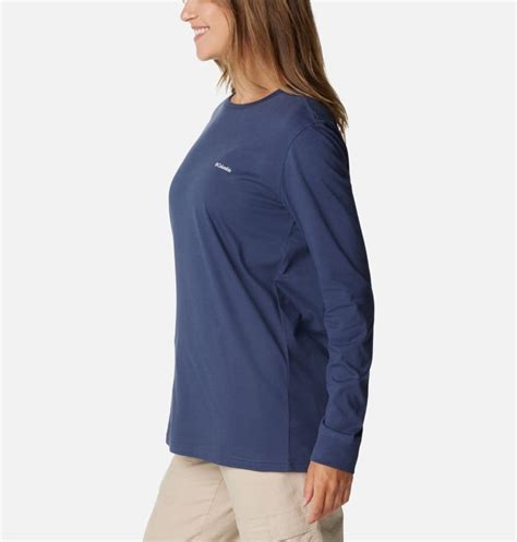 Womens North Cascades Back Graphic Long Sleeve T Shirt Columbia