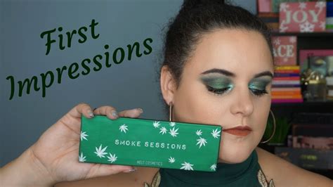 Melt Cosmetics Smoke Sessions First Impressions Youtube