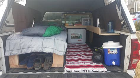 Check out these 10 absolute must have new truck modifications. DIY Truck Bed Micro Camper