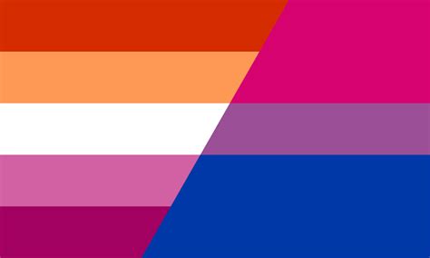 Bi Lesbian Flag Queervexillology