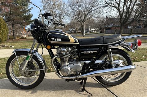 1975 Yamaha Xs650 For Sale On Bat Auctions Sold For 5800 On