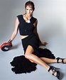 Model Rosemary Vandenbroucke looks a knockout in high fashion and ...
