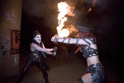 Fire Acts Abominable Stiltwalkers