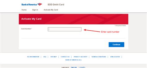 Bank Of America Edd Debit Card Online Banking