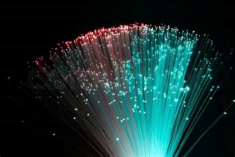 Plastic Optical Fibers Stock Photo Colourbox