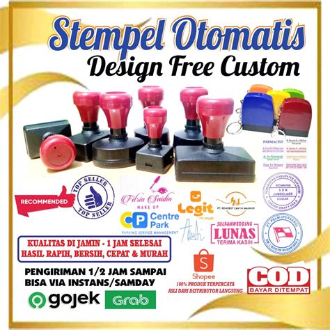 Jual Stempel Design Free Custom Stempel Logo Stempel Lunas Stempel
