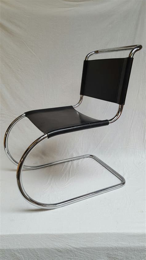 Except the barcelona chair he has designed a number of other furniture, for example the mr chair and the tughendat chair. Chair in chrome and leather, Ludwig MIES VAN DER ROHE ...