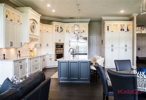 Set off crisply by the brown cabinets, the pendant lights are almost sculptural. Kitchen Design Photo Gallery Professional Kitchen ...