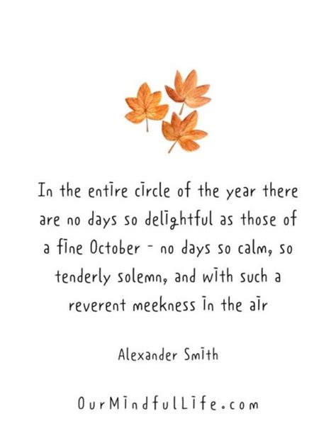 35 October Quotes To Welcome The Amazing Month Our Mindful Life