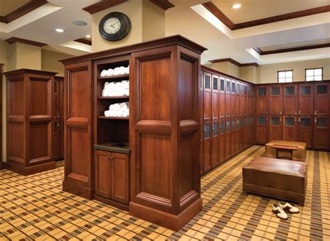 Updated Stylish Locker Rooms With Adjoining Lounges Have Become
