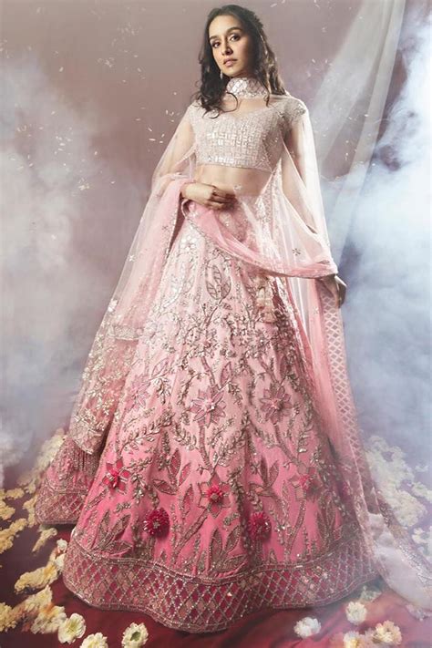 5 Regal Lehengas From Shraddha Kapoors Collection That Are Perfect For