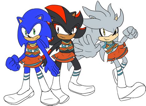Comm Sonic Shadow And Silver By Hedgey On Deviantart