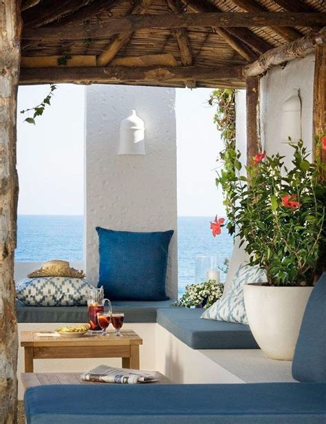 36 Luxury And Classy Mediterranean Patio Designs Beach House Interior
