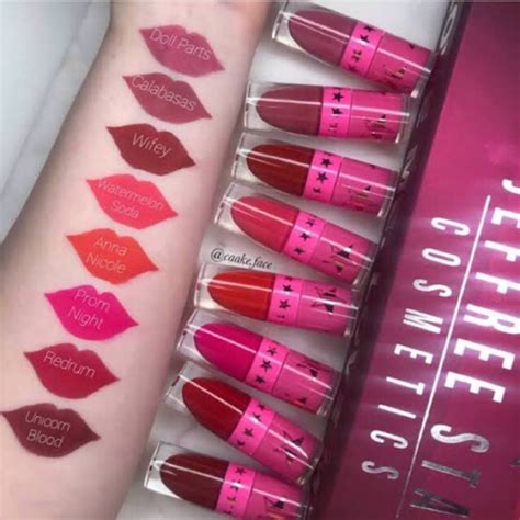 Jual Satuan Jeffree Star Cosmetics Mini Velour Liquid Lipstick Pinks