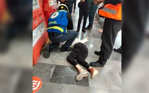 Videos Fallece Mujer Tras Ser Golpeada Por Vagón En La Línea 2 Del Metro Intentó Arrojarse A