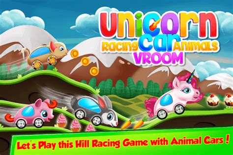Unicorn Racing Cars Animals Vroom For Pc Windows Or Mac For Free
