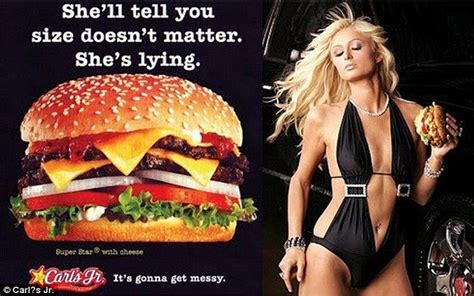How Female Objectification In Ads Creates Low Self Esteem For Guys Food Advertising Carl S Jr