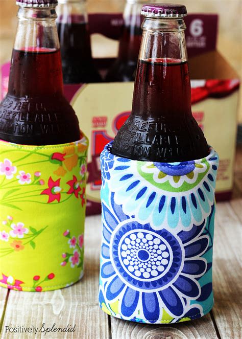 Diy Insulated Beverage Holders Koozies Positively Splendid Crafts