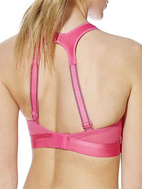 Just like your everyday, nonathletic bra, some sports bras feature wired cups for support. F&F - - F&F PINK Panelled Ultimate Run High Impact Sports ...