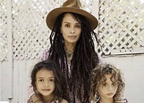 Lisa Bonet, with two of her three children | Lisa bonet, Jason momoa ...