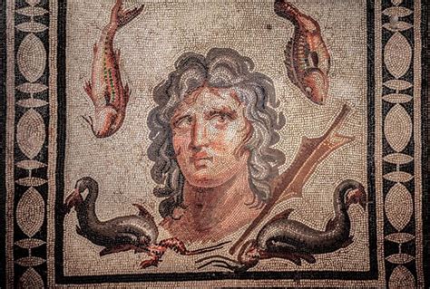 Perga Mosaics Showing Oceanus And Medusa To Be Exhibited In Turkeys