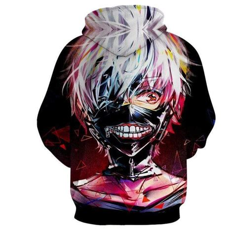 Ken Kaneki Hoodie Revenge Tokyo Ghoul 3d Graphic Hoodie Otakuform