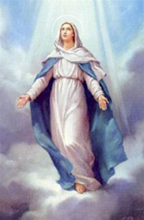 Las fiestas de la virgen en que obliga la asistencia a la santa misa en cada nación son: Asunción de la Virgen María al cielo ~ Mejores Mensajes
