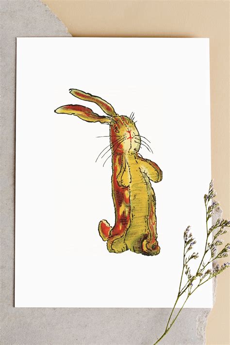 Velveteen Rabbit Illustration Image File Png Clip Art Etsy