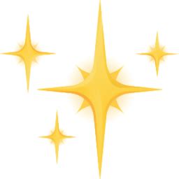 Sparkle Emoji PNG Photo PNG All