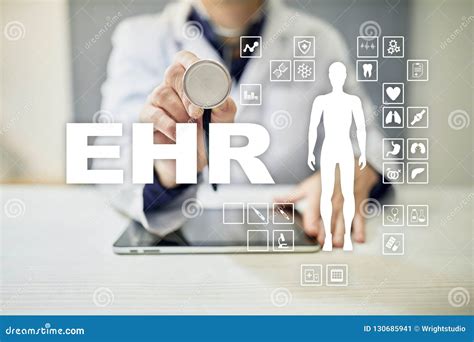 Ehr Emr Electronic Health Record Medical And Technology Concept