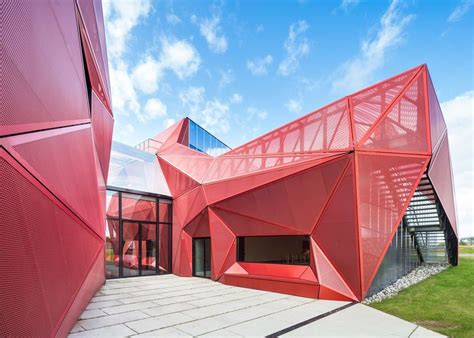 Bold Geometric Buildings Facade Architecture Architecture Design