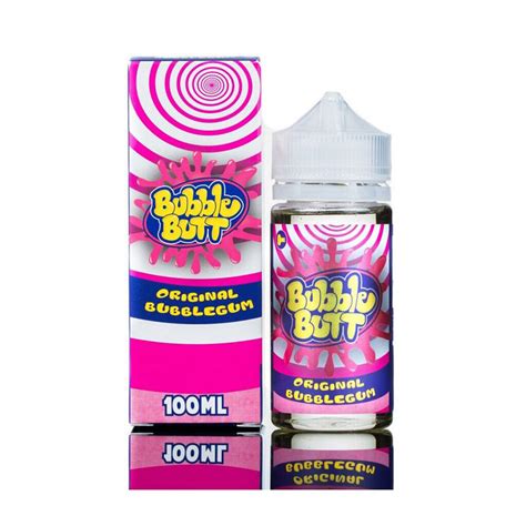 It was just us playing with bubbles and her doing a cool trick for us. Bubble Butt 100mL eJuice | Original Bubble Gum E-Liquid ...