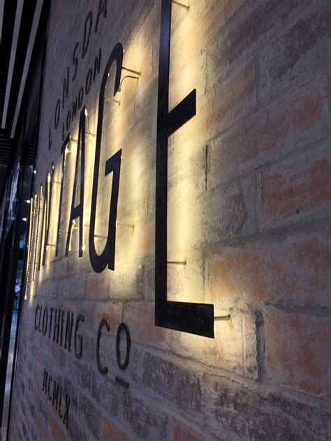 Pin By Neatline Creative On Shopfront Exterior Signage Backlit