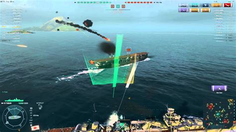 World Of Warships Yubari Clear Skies Youtube