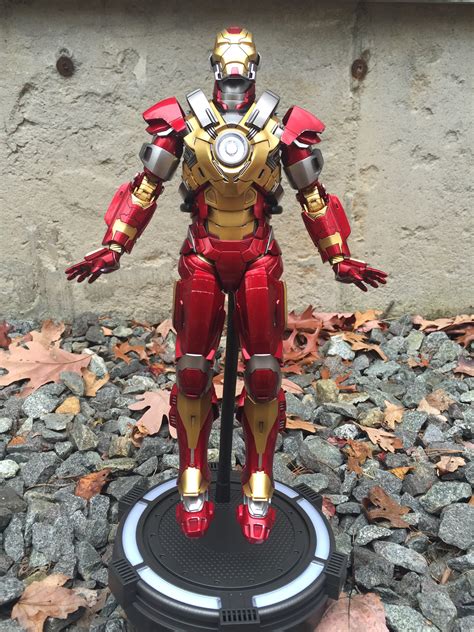 Action Figures Toys Hot Toys Marvel Iron Man Mms Mk Mark Xvii Heartbreaker Figure Us
