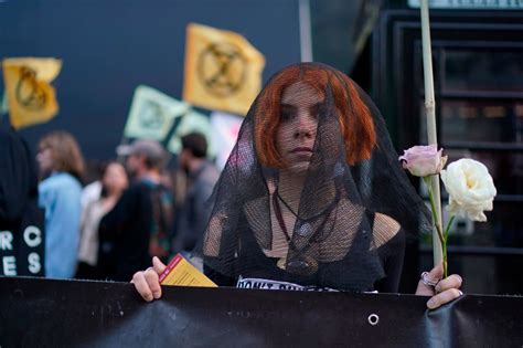 Extinction Rebellion Stages Funeral Procession To End London Fashion Week Cnn