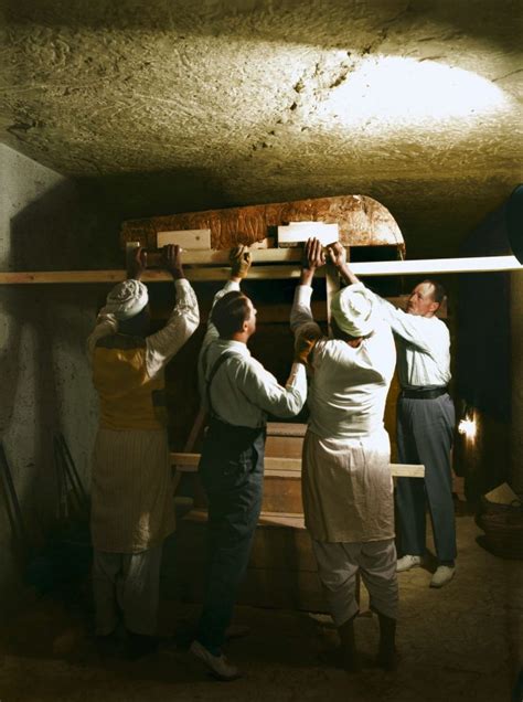 The Moment King Tutankhamuns Tomb Was Discovered As Shown In 15