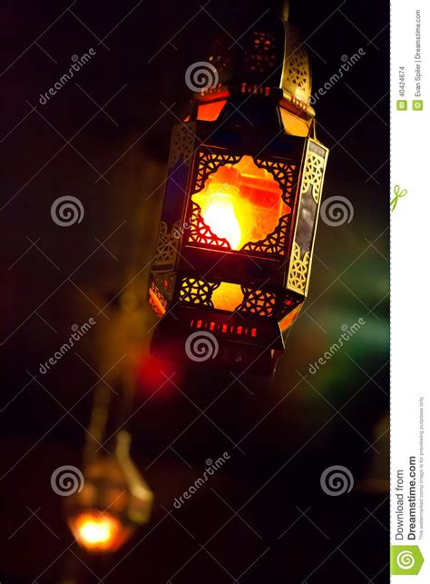 Moroccan Style Lantern Stock Photo Image Of Antique 40424674